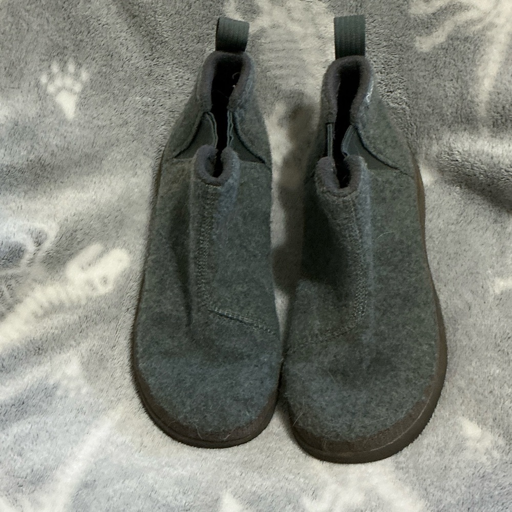 Chaco blueish gray booties
